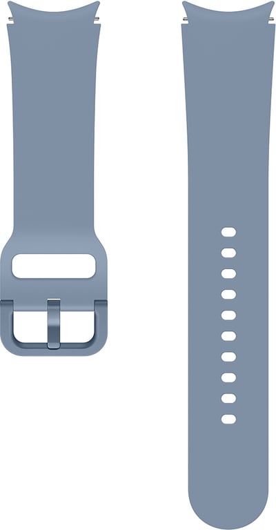 Bracelet Sport pour G Watch Series 4/4 Classic/5/5 Pro/6/6 Classic 130mm, M/L Bleu Samsung - Neuf