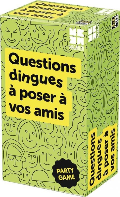 Questions dingues à poser à vos amis Jeu d'ambiance MEGABLEU Dès - vue 8