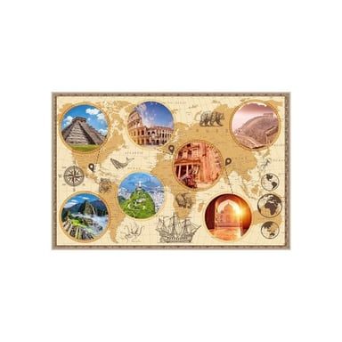 Puzzle 3000 pieces : Merveilles du monde moderne