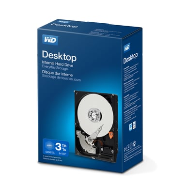 Western Digital Desktop Everyday disque dur 3 To 5400 tr/min 64 Mo 3.5'' Série ATA III