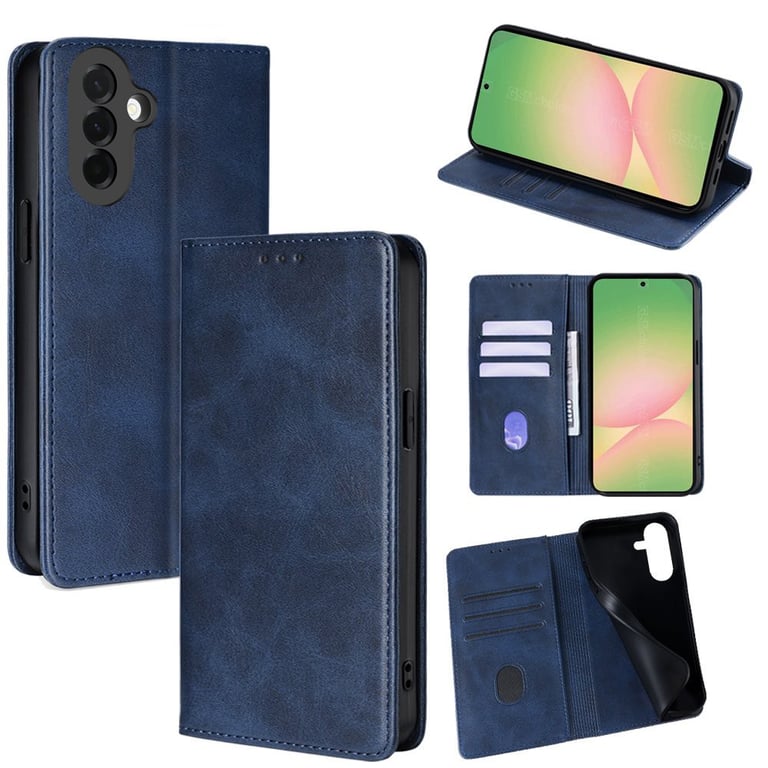 XEPTIO Samsung Galaxy A57 5G Etui / Housse pochette protection bleu - Neuf