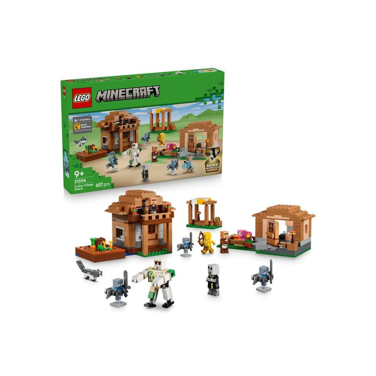 LEGO® Minecraft® 21596 'Évocateur à 'attaque du village - vue 6