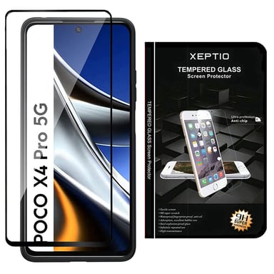 Xiaomi Poco X4 Pro 5G vitre protection écran noir