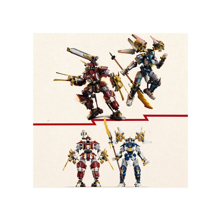 LEGO® Ninjago® 71870 Les robots Titan jumeaux - vue 7