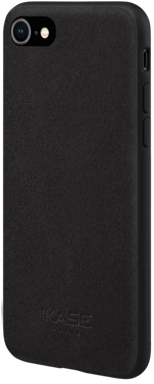 Funda de gamuza Alcantara para Apple iPhone 7/8 /SE 2020/SE 2022, Negro medianoche