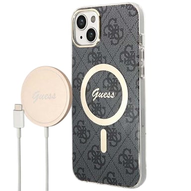 Pack Cover MagSafe Motivo 4G per iPhone 14 Plus e Caricabatterie wireless 15W