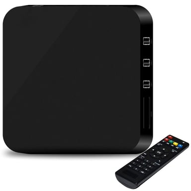 Tv Box Mini Pc Android 7.1 4K Quadcore 8Go HDMI Bluetooth Wifi Télécommande YONIS