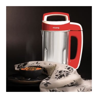 Blender chauffant - H.Koenig - MXC18 - 850 W - 1,1 L - Inox - 2 programmes de cuisson