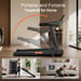 ROBORE SF10 Cinta de Correr con Inclinación 12%, Cinta de Correr Eléctrica 12KM/H, Cinta de Correr Plegable para el Hogar con Motor 3.0 HP y Pantalla LED, Carga Máxima 136KG