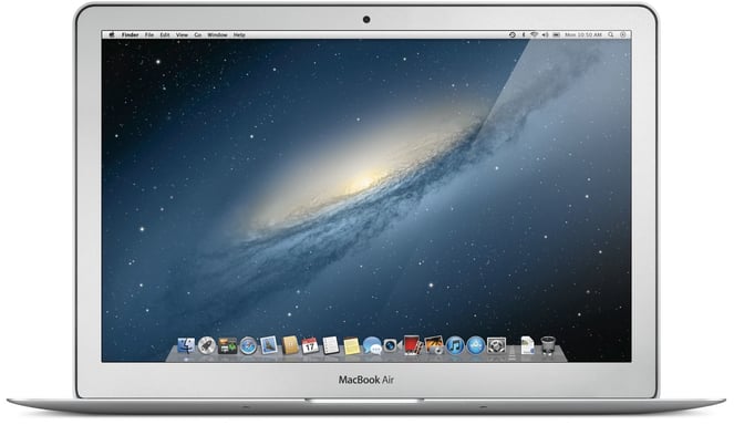 MacBook Air Core i5 (2012) 11.6', 1.7 GHz 128 Go 4 Go  HD Graphics 4000, Argent - AZERTY