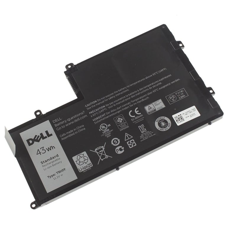 Dell Batterie de portable Lithium Ion 3 cellules 3.84 Ah 43 Wh pour Inspiron 15 5547 15 5548 Latitude 3450 3550 - vue 3
