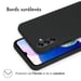 Accezz Coque Couleur pour Samsung Galaxy A14 (5G/4G) - Noir