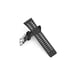 Correa de silicona compatible con Polar V800, Negro / Gris