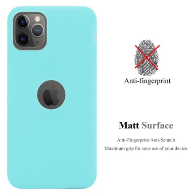Coque pour Apple iPhone 11 PRO en CANDY BLEU Housse de protection Étui en silicone TPU flexible