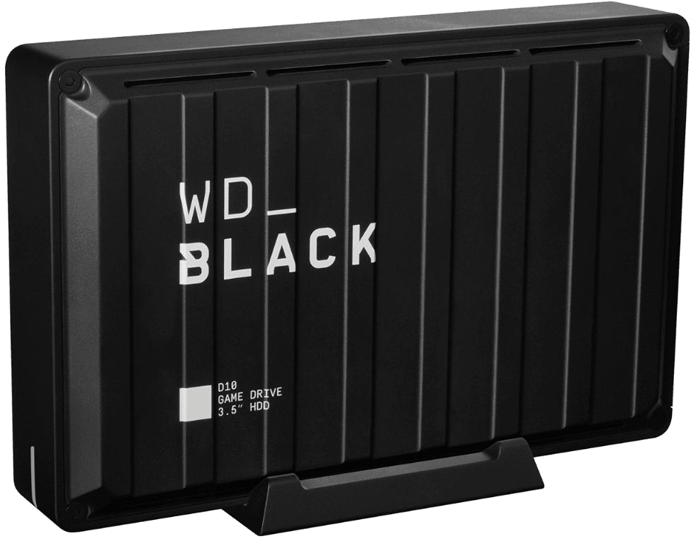 Western Digital D10 disque dur externe 8 To Noir, Blanc