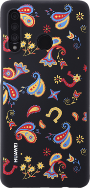 Cover per Huawei P30 Lite semirigida floreale