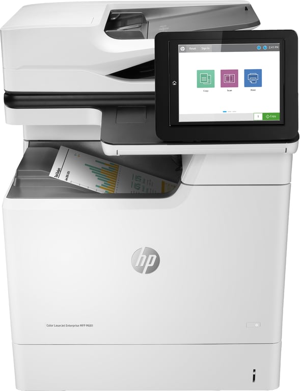 HP MFP M681dh - vue 2