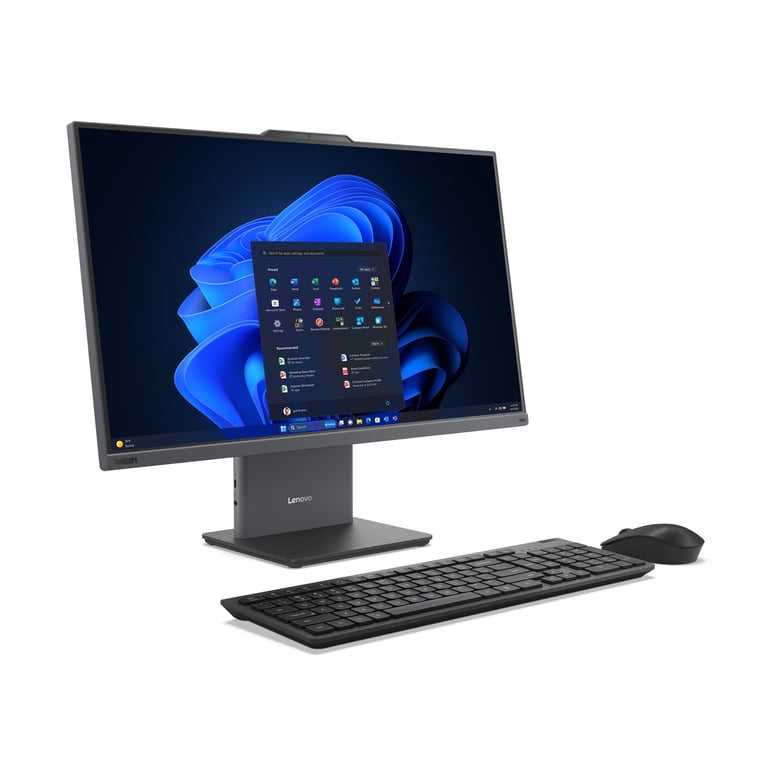 Lenovo ThinkCentre neo Intel® Core™ i5 i5 68 6 cm 27 1920 x 1080 pixels Écran tactile PC All in One DDR5 SDRAM SSD Windows 11 Pro Wi Fi 6 802.11ax Neuf - vue 3