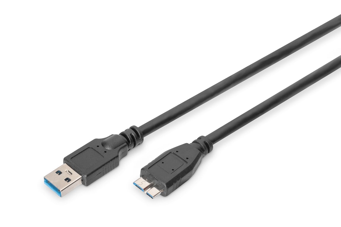 Digitus USB 3.0 connection cable, A/M - micro B/M