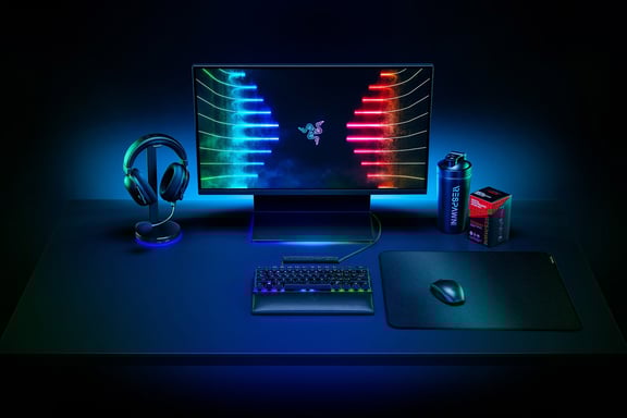 Razer Strider Gaming Mouse Pad Negro