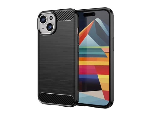 DLH DY-PS5162 coque de protection pour téléphones portables 17 cm (6.7'') Housse Noir Apple iPhone 15 Plus
