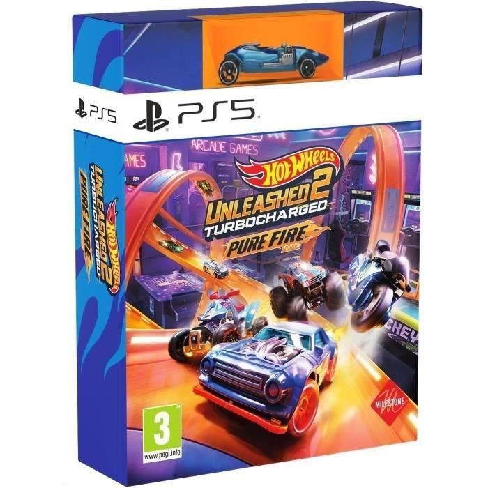 Hot Wheels Unleashed 2 Turbocharged Jeu PS5 Pure Fire Edition - vue 2