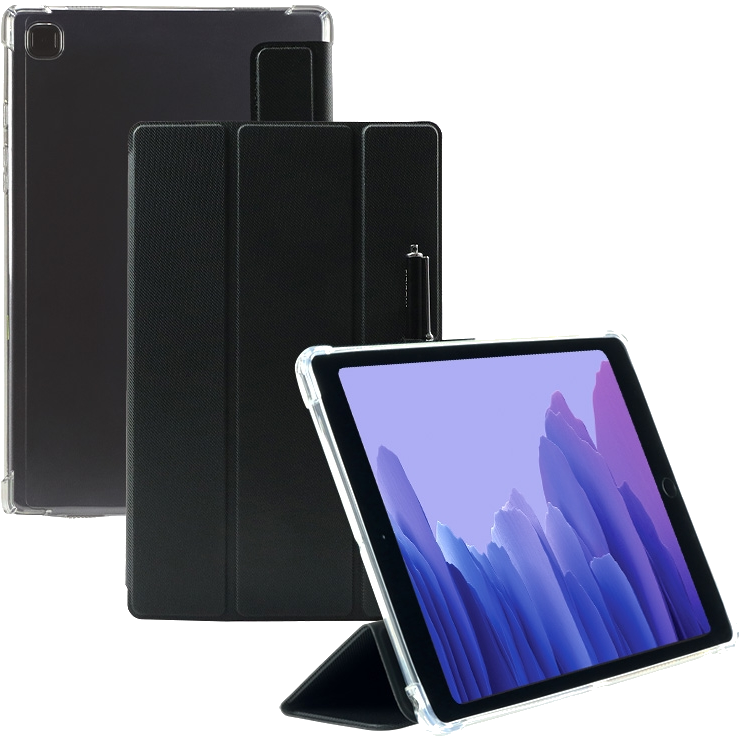 Coque de protection folio avec coins renforcés - Galaxy Tab A7 10.4 - Noir