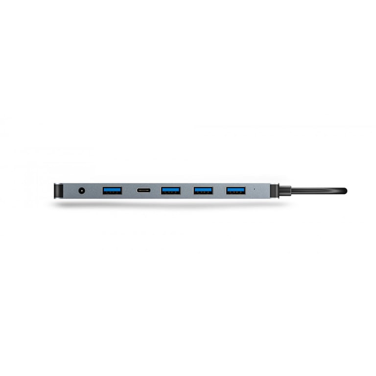 Hub USB Urban Factory 7 ports USB A 3.0 + Adaptateur USB A femelle USB C mâle + Alimentation 5V - vue 3