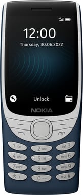 Nokia 8210 4G 7,11 cm (2.8'') 107 g Bleu Téléphone numérique