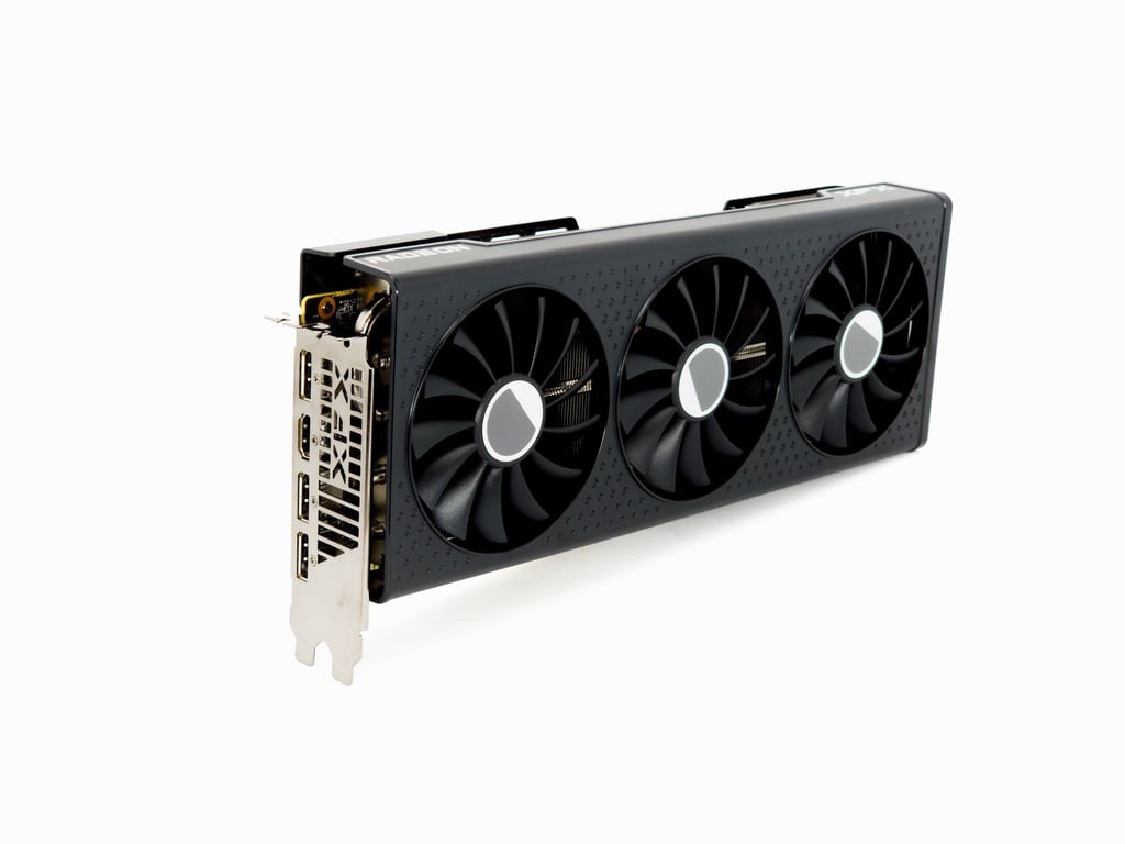 XFX Speedster QICK 309 Radeon RX 7600 XT Radeon RX 7600 XT GDDR6 PCI Express - vue 2