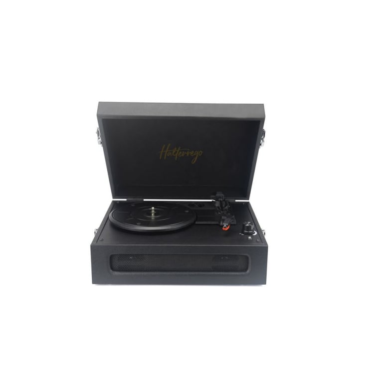 vinyle HALTERREGO SOHO 2 3 vitesses de lecture enceintes stéréo intégrées. Entrée : jack audio 3 5 mm Sortie RCA Prise casque - vue 4