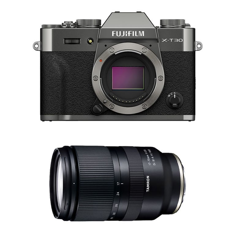X-T30 III ANTHRACITE + Objectif TAMRON 17-70mm F/2.8 Di III-A VC RXD