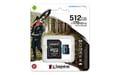 Tecnologia Kingston Canvas Go Plus 170R A2 U3 V30 Scheda microSDXC da 512 GB + ADP