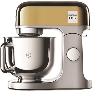 Robot pâtissier KMX760YG - Kmix Or 1000W 5L - Mouvement planétaire - Kit pâtisserie inox - Contrôle électronique vitesse