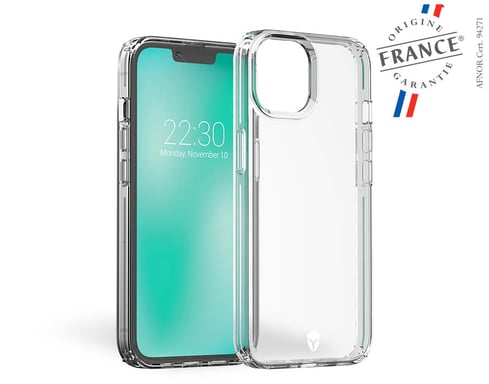 Coque Renforcée iPhone 14 FEEL Origine France Garantie Transparente - Garantie à vie Force Case