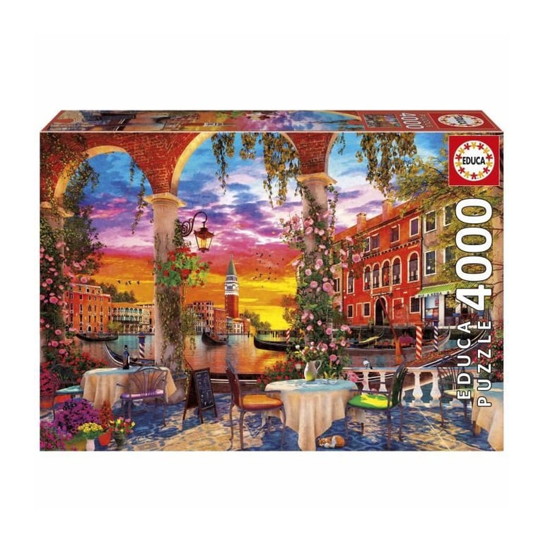 Puzzle EDUCA Venise 4000 pièces Thème Architecture Dimensions 136x96 cm
