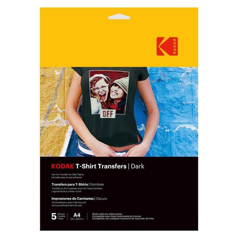 Kodak T Shirt Transfers Pour Supports Foncés