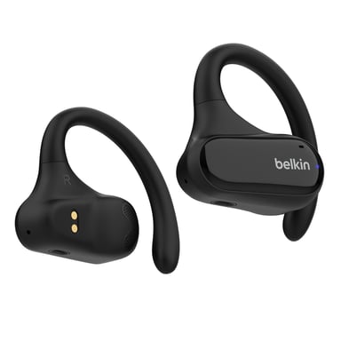 Belkin SoundForm ClearFit True Wireless Stereo Headset (TWS) Ganci per le orecchie Chiamate/Musica/Sport/Tutti i giorni Bluetooth Nero
