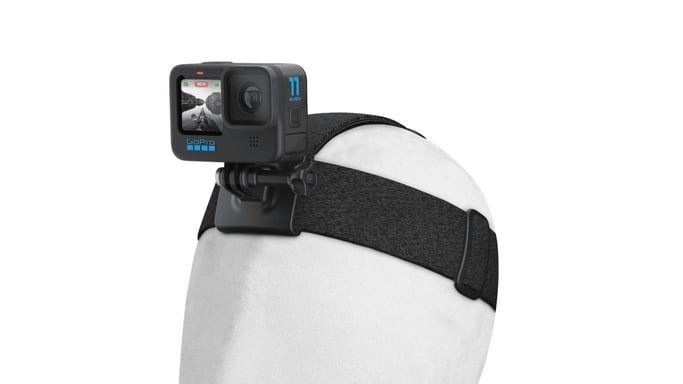 Accessoire de caméra sportive d'action GoPro ACHOM-002 pour fixation sur tête