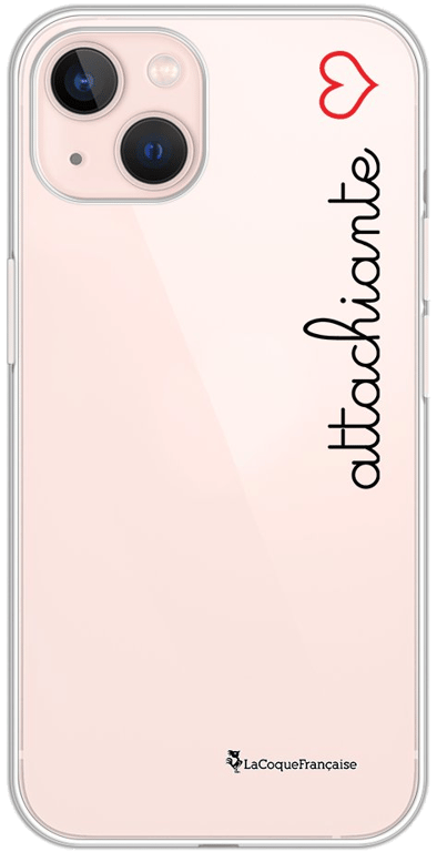 LaCoqueFrançaise Coque Apple iPhone 13 silicone transparente Motif Attachiante ultra resistant