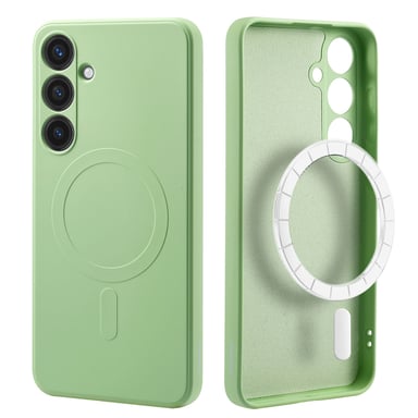 imoshion Coque Couleur avec MagSafe pour Samsung Galaxy S24 Plus - Vert