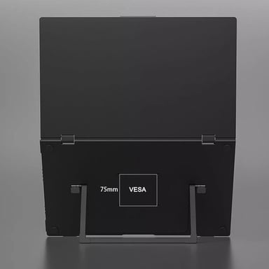 Moniteur portable Lipa HDR-72 Dual Full HD - Écran pliable - Écran - Moniteur informatique - Moniteur ultra-large - Compatible Windows & MacOS