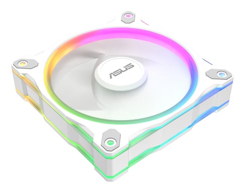 ASUS Prime MR120 Ventilador ARGB Reverse White Ventilador para PC 12 cm Blanco