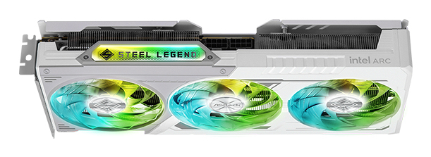 ASROCK Intel Arc B580 Steel Legend 12GB OC - vue 4