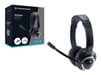 Conceptronic POLONA02BA écouteur/casque Avec fil Arceau Gaming Noir