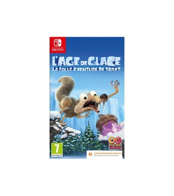 L'Âge de Glace - La Folle Aventure de Scrat Jeu Switch (Code dans la boîte)