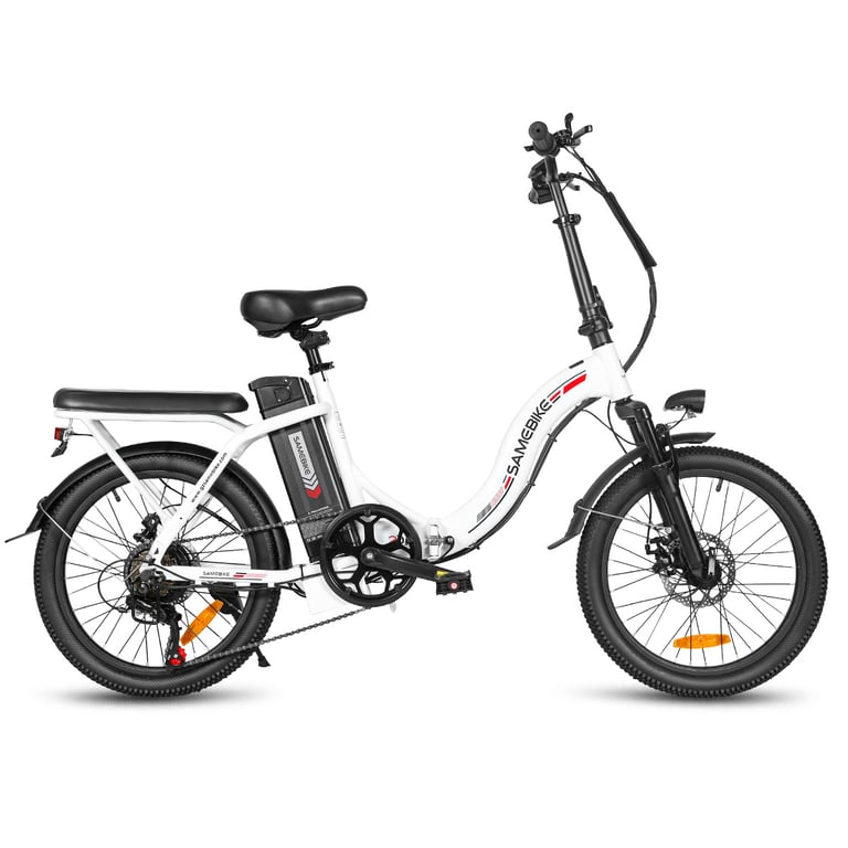Vélo électrique pliable SAMEBIKE CY20 vélo électrique de banlieue 20'' pour adultes moteur batterie 36 V 12 Ah Neuf - vue 8