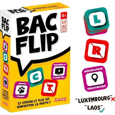 Gioco da tavolo - LANSAT - BAC FLIP - Da 8 anni