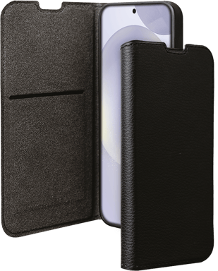 Custodia per Samsung Galaxy S25 con funzione stand e supporto per carte di credito