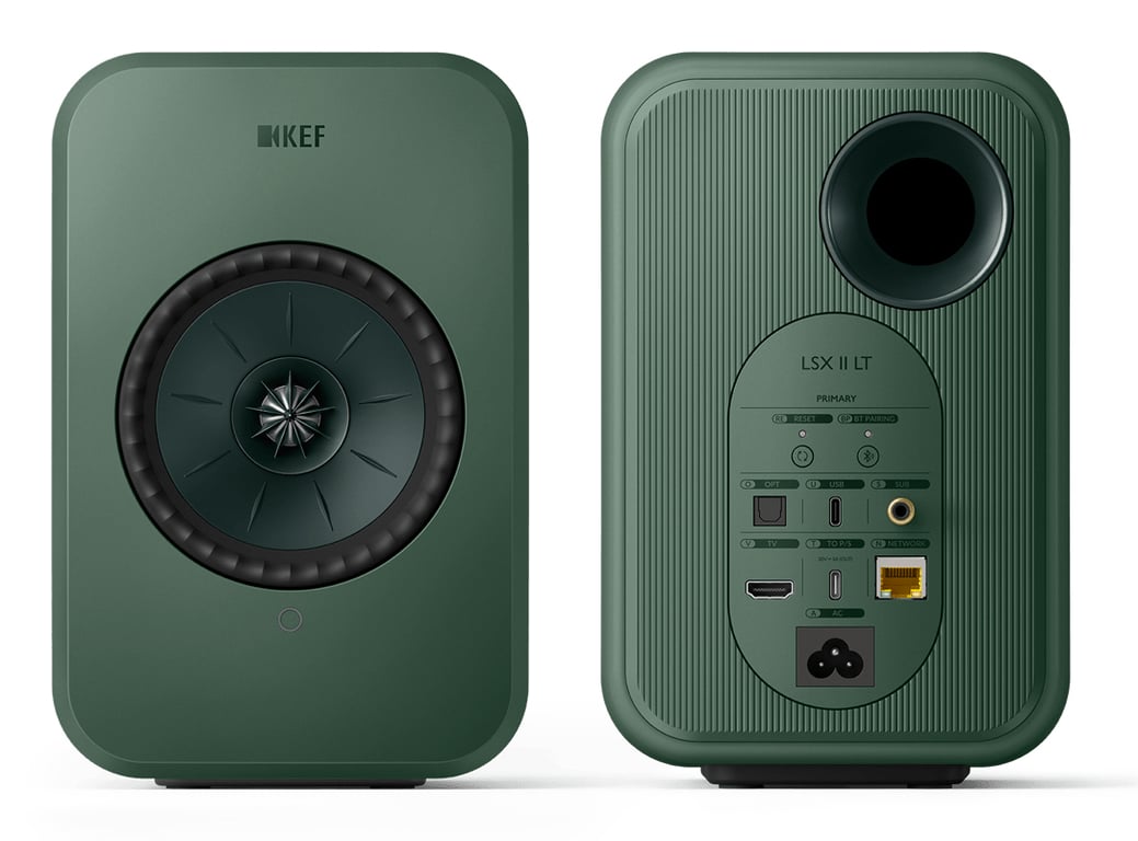 KEF LSX II LT 2-voies Vert Sans fil - Neuf